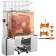 Storcator automat pentru portocale  Vevor Inox, 20 buc/min, diametru 55-80 mm, 120 W