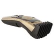 Aparat de tuns cu acumulator, Lama Inox, profesional Ultra-Silent, 90 min, taiere 1-20 mm, Maro