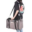 Geanta pentru transport animale mici Vevor 445x285x290 mm, max 11 kg, 4 roti si maner aluminiu