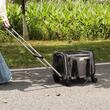Geanta pentru transport animale mici Vevor 445x285x290 mm, max 11 kg, 4 roti si maner aluminiu