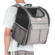 Rucsac pentru transport animale mici Vevor 425x355x280mm, max 8.1 kg, 4 roti detasabile si maner aluminiu