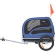 Remorca pentru bicicleta pentru transport animale mici Vevor 1440 x 725 x 845 mm, max 40 kg, 2 roti, Pliabila 