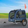 Remorca pentru bicicleta pentru transport animale mici Vevor 1440 x 725 x 845 mm, max 40 kg, 2 roti, Pliabila 