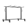 Carucior pentru mese si scaune pliante, Otel, 1830x860x1820 mm, Capacitate 42 scaune sau 12 mese, max 240 kg