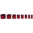 Set 8 carote diamantate pentru gresie, 20-68 mm, prindere M14