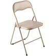 Set 4 scaune pliabile, Pliabile, Maro, max 158 kg, 44x43.5x78 cm