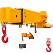 Brat pentru stivuitor, Capacitate 2720 kg, Otel, Lungime reglabila 220 -330 cm, 2 x carlige