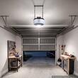 Kit automatizare usi garaj, Forta tractiune 600 N, max 60 kg, sina cu 4 sectiuni, 2 x Telecomenzi, actionare cu lant, led