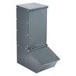 Hranitoare cu 1 usa pentru max 5 porci, 75 l, Otel galvanizat, 495 x 300 x 750 mm, Waterproof