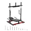 Aparat multifunctional cu suport greutati pentru picioare, max 250 kg, Spatar reglabil, Inaltime reglabila, 1268 x 1231 x 1106 mm