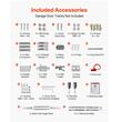 Kit automatizare usi garaj, Forta tractiune 600 N, max 60 kg, sina cu 4 sectiuni, 2 x Telecomenzi, actionare curea, led