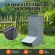 Hranitoare cu 1 usa pentru max 5 porci, 75 l, Otel galvanizat, 495 x 300 x 750 mm, Waterproof