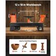 Strung prelucrare lemn cu viteza variabila 0-3800 rpm, 750 W, Distanta dintre centre 465 mm