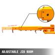 Brat pentru stivuitor, Capacitate 2720 kg, Otel, Lungime reglabila 220 -330 cm, 2 x carlige
