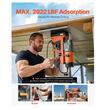Masina de gaurit magnetica 1550 W, diametru max gaurire 50 mm, 0-550 rpm, 13000 N