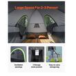 Cort camping pentru camioneta pick-up, 2-3 persoane, 3400 x 1750 x 1700 mm, PU2000 mm, ferestre duble, copertina