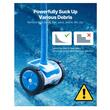 Aspirator pentru piscina, furtun 12 m, pentru pompe de min 1100 W