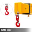 Brat pentru stivuitor, Capacitate 2720 kg, Otel, Lungime reglabila 220 -330 cm, 2 x carlige