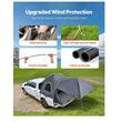 Cort camping pentru camioneta pick-up, 2-3 persoane, 3400 x 1750 x 1700 mm, PU2000 mm, ferestre duble, copertina