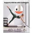Aparat pilates Performer cu turn, cadru aluminiu, 2.4 m, max 181 kg, Sistem rezistenta 5 x arcuri, Role cu rulmenti dubli, sine inox