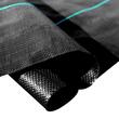 Folie antiburuieni, polipropilena, tesuta, neagra, Latime 1.2 m, Lungime 30.5 m, 165 g/m