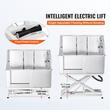 Cada pentru animale de companie All-in-One, Inox, Accesorii complete dus, baterie, max 150 kg, 1270x1900x700 mm, Ridicare/Coborare electric