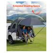 Cort camping pentru camioneta pick-up, 2-3 persoane, 3400 x 1750 x 1700 mm, PU2000 mm, ferestre duble, copertina