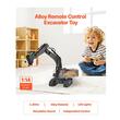 Excavator cu telecomanda, Scara 1:14, Baterie Li-Ion, ABS, 625 x 190 x 225 mm, 3 motoare independente