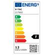 Plafoniera led, 3 culori lumina, diametru 255 mm, 1200 lm, 12 W, 220-240VAC, model stelute