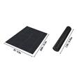 Folie antiburuieni, polipropilena, tesuta, neagra, Latime 0.9 m, Lungime 91.4 m, 165 g/m