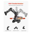 Excavator cu telecomanda, Scara 1:14, Baterie Li-Ion, ABS, 625 x 190 x 225 mm, 3 motoare independente