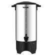 Cafetiera profesionala Vevor 7.4 l, 50 cesti, Inox, 1000 W