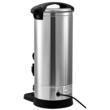 Cafetiera profesionala Vevor 17 l, 110 cesti, 1500 W, otel inoxidabil