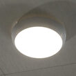 Plafoniera led, Interior/Exterior IP65, Culoare lumina 3 in 1, 2600 lm, 20 W, dimensiune 320 x 100 mm, Alba