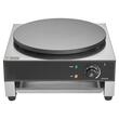 Plita pentru clatite profesionala, Inox, putere 1700 W, diametru 400 mm, control al temperaturii 50-300°C, dimensiune 435x455x225mm