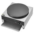 Plita pentru clatite profesionala, Inox, putere 1700 W, diametru 400 mm, control al temperaturii 50-300°C, dimensiune 435x455x225mm