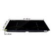 Plita incorporabila Vevor, Inductie, 4 zone de gatit, Control Touch, Booster, Blocare de siguranta pentru copii, 60 cm, Negru