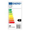 Plafoniera patrata Led 24 W, 2500 lm, dimensiune 295 x 295 x 65 mm, 4000k Neutra, Neagra, IP44