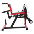 Aparat cu suport greutati pentru extensii picioare, max 250 kg, Spatar reglabil, Inaltime reglabila, 1065 x 997 x 965 mm