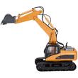 Excavator cu telecomanda, Scara 1:14, Baterie Li-Ion 500 mAh, ABS, 585 x 170 x 200 mm, 3 motoare independente