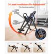 Masa inversie si reabilitare, max 136 kg, Pliabila, Inaltime maxima utilizator 150 – 190 cm, Albastru/Negru