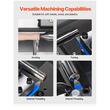 Strung profesional pentru prelucrare metal, 550 W, viteza variabila 0-2500 rpm, diametru max 210 mm