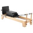 Aparat pilates, cadru lemn artar, 2.4 m, max 181 kg, Sistem rezistenta 6 x arcuri, rulmenti dubli, Tetiera 3 pozitii