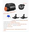 Antifurt remorca, 3 chei, Otel carbon, Dimensiuni compatibile ale cuplelor 2 in / 50,6 mm; 2-5/16 in / 58,6 mm