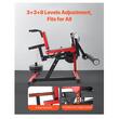 Aparat cu suport greutati pentru extensii picioare, max 250 kg, Spatar reglabil, Inaltime reglabila, 1065 x 997 x 965 mm