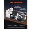 Strung profesional pentru prelucrare metal, 550 W, viteza variabila 0-2500 rpm, diametru max 210 mm