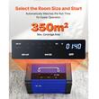 Generator de ozon pentru aer, apa, alimente, 100 W, 45000 mg/h, pana la 350 m², temporizator, Telecomanda, ecran tactil