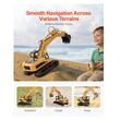 Excavator cu telecomanda, Scara 1:14, Baterie Li-Ion 500 mAh, ABS, 585 x 170 x 200 mm, 3 motoare independente