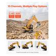 Excavator cu telecomanda, Scara 1:14, Baterie Li-Ion 500 mAh, ABS, 585 x 170 x 200 mm, 3 motoare independente