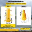 Bariera contra inundatiilor, Lungime 3.66 m, Latime 51 cm, Portabila, PVC Industrial